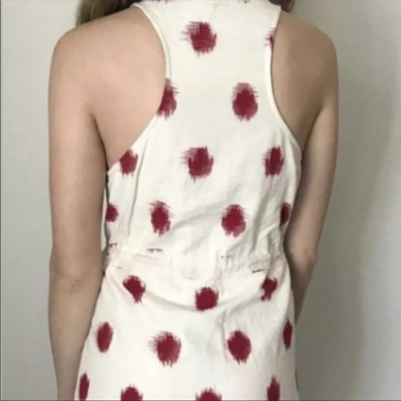 The Odell’s anthropologie polka dot red dress - Picture 7 of 8